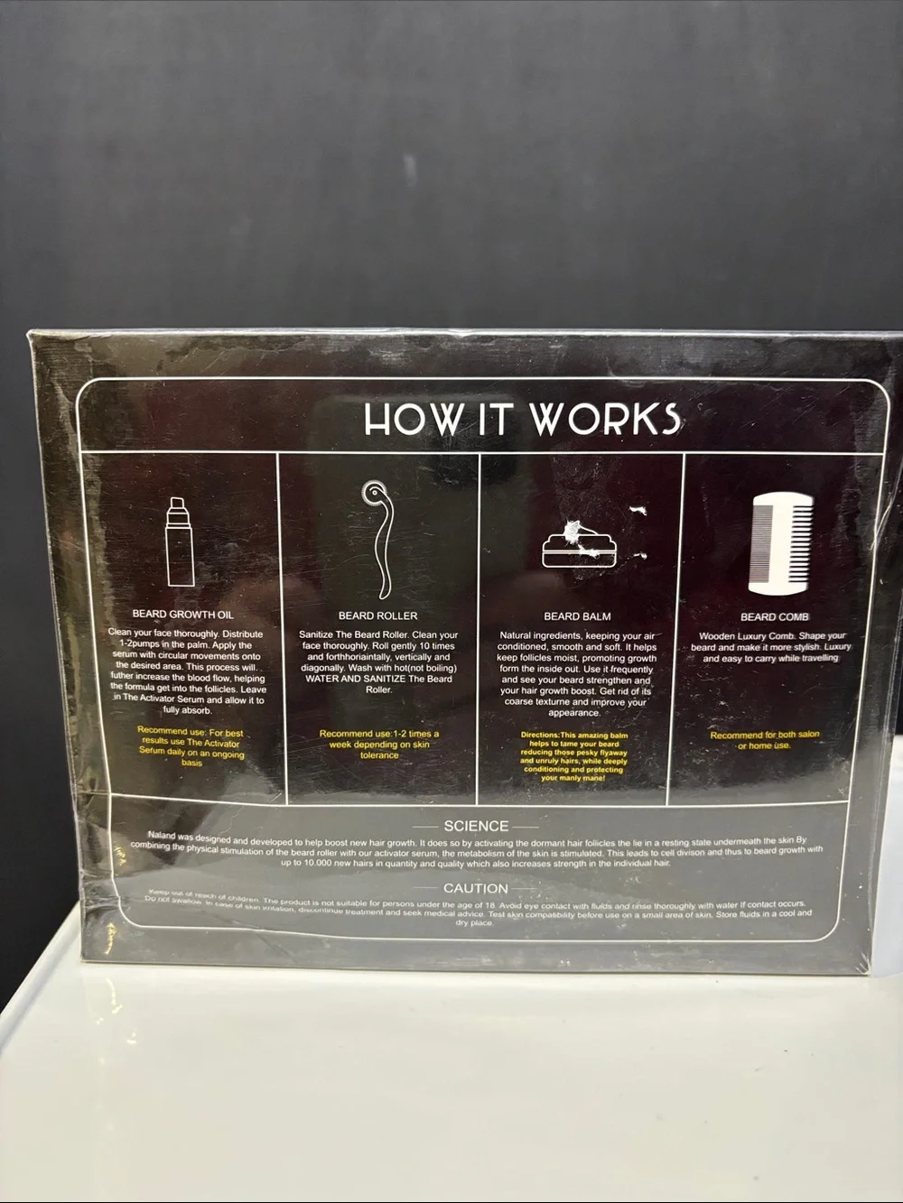 Beard Growth Kit by Naland